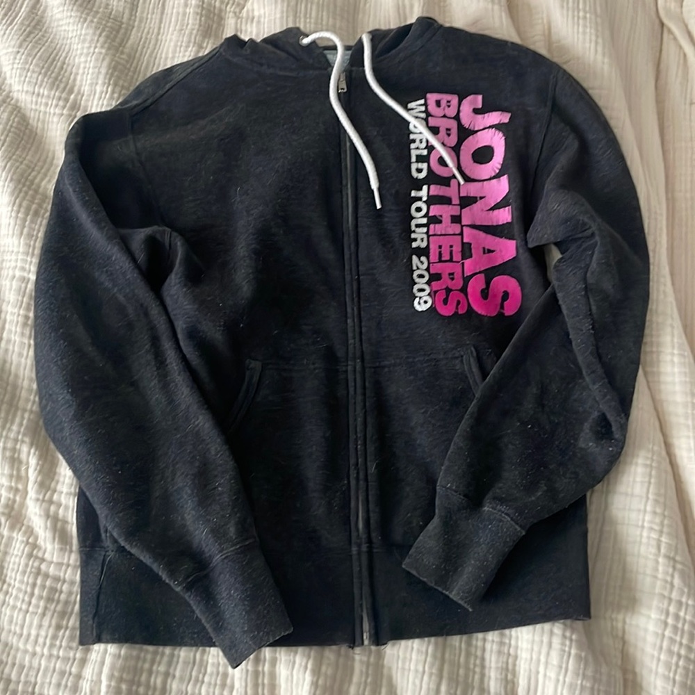 Vintage Jonas brothers zip up